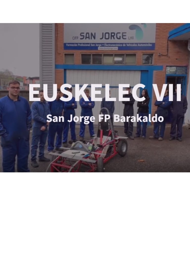 San Jorgeko taldeak gogor jarraitzen du lanean Euskelec ekimenaren VII. edizioko ibilgalu elektrikoen txapelketarako. Gero eta gutxiago geratzen da lasterketarako!!